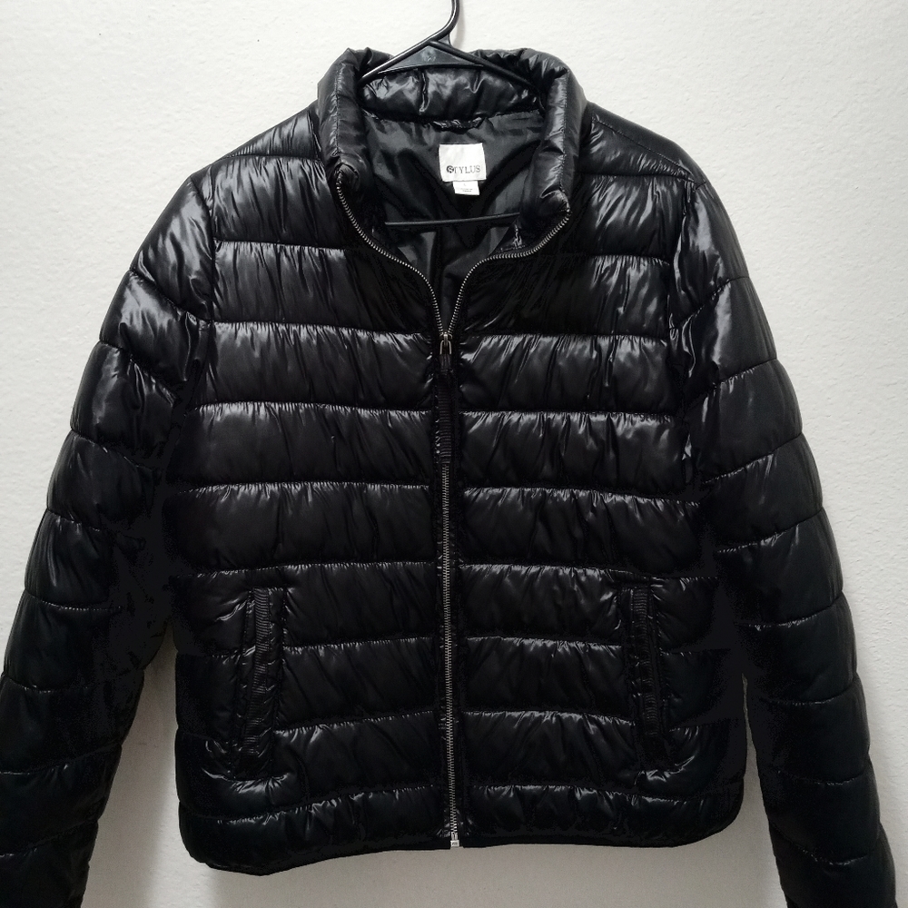 Stylus black bubble jacket
